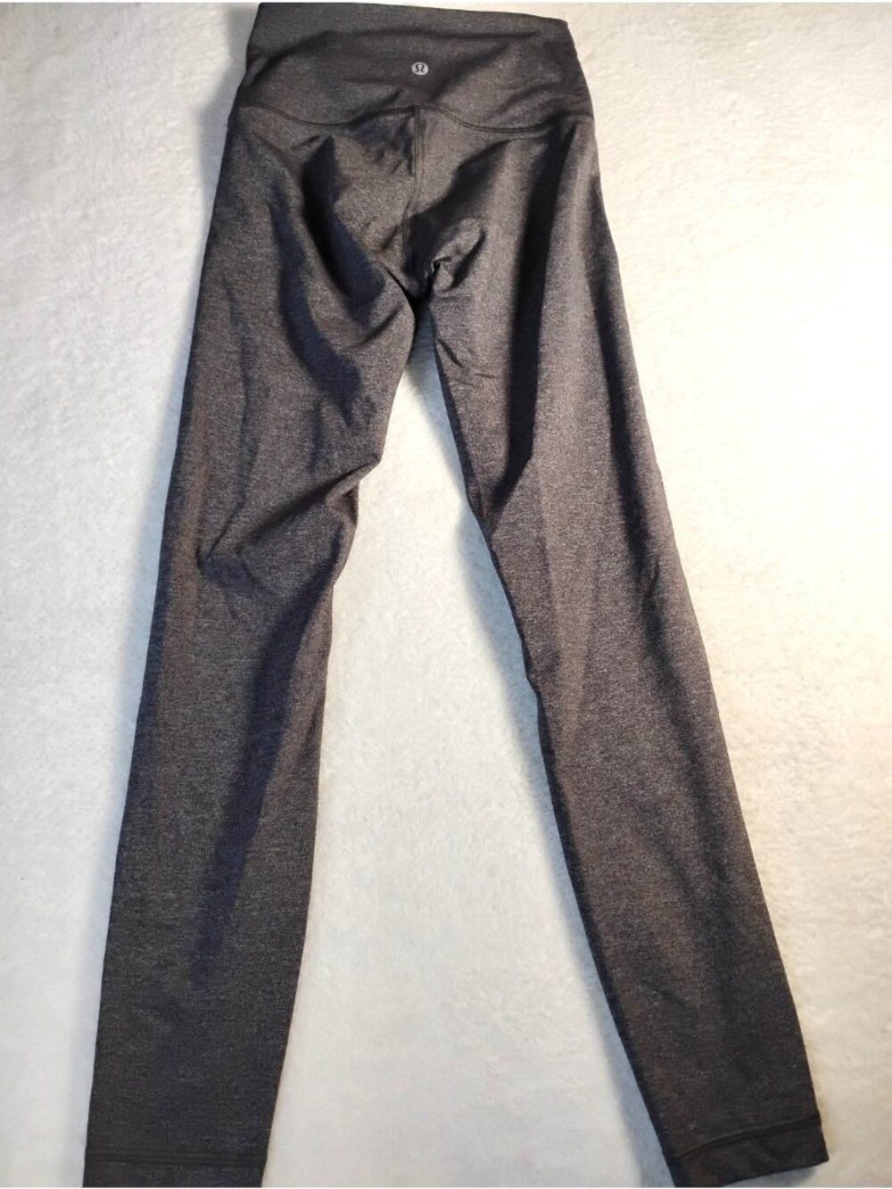 Lululemon Wunder Under Leggings Stretch Yoga Workout Size 4 Heathered Black Gray